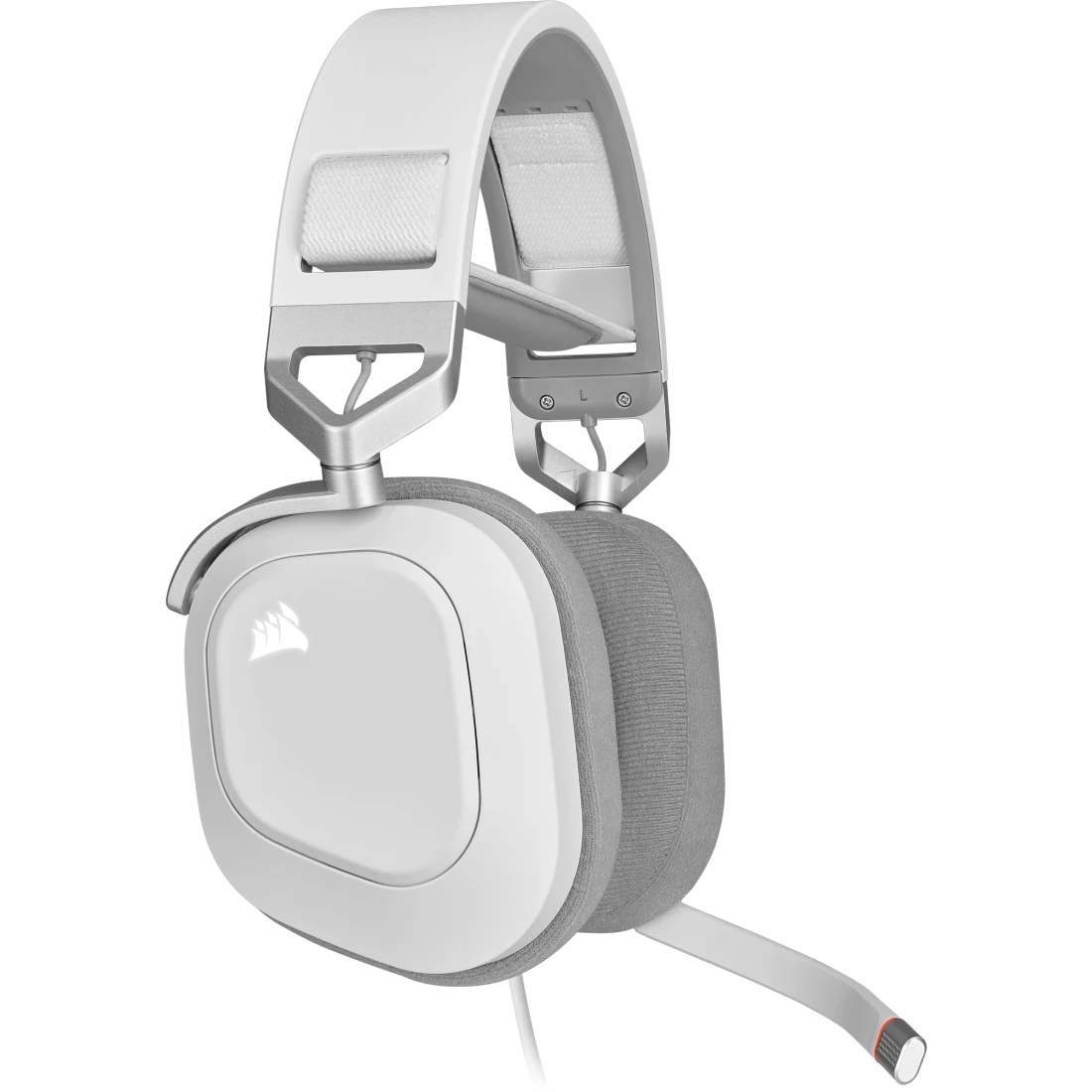 Corsair HS80 Surround Wired USB Gaming Headset - White