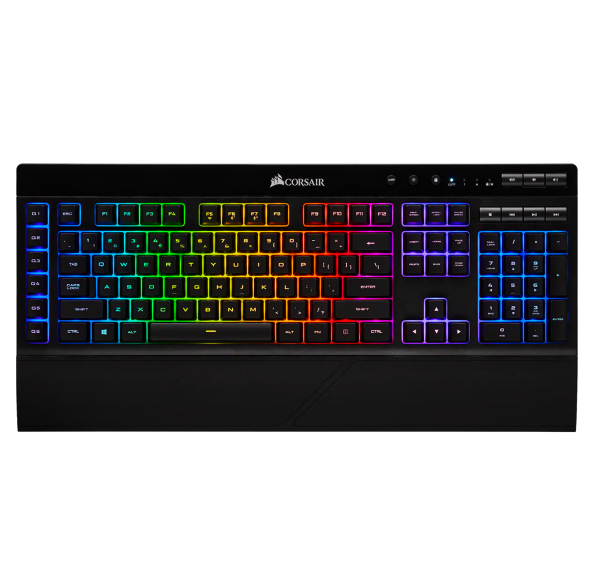 Corsair K57 RGB CAPELLIX Wireless Gaming Keyboard - Black