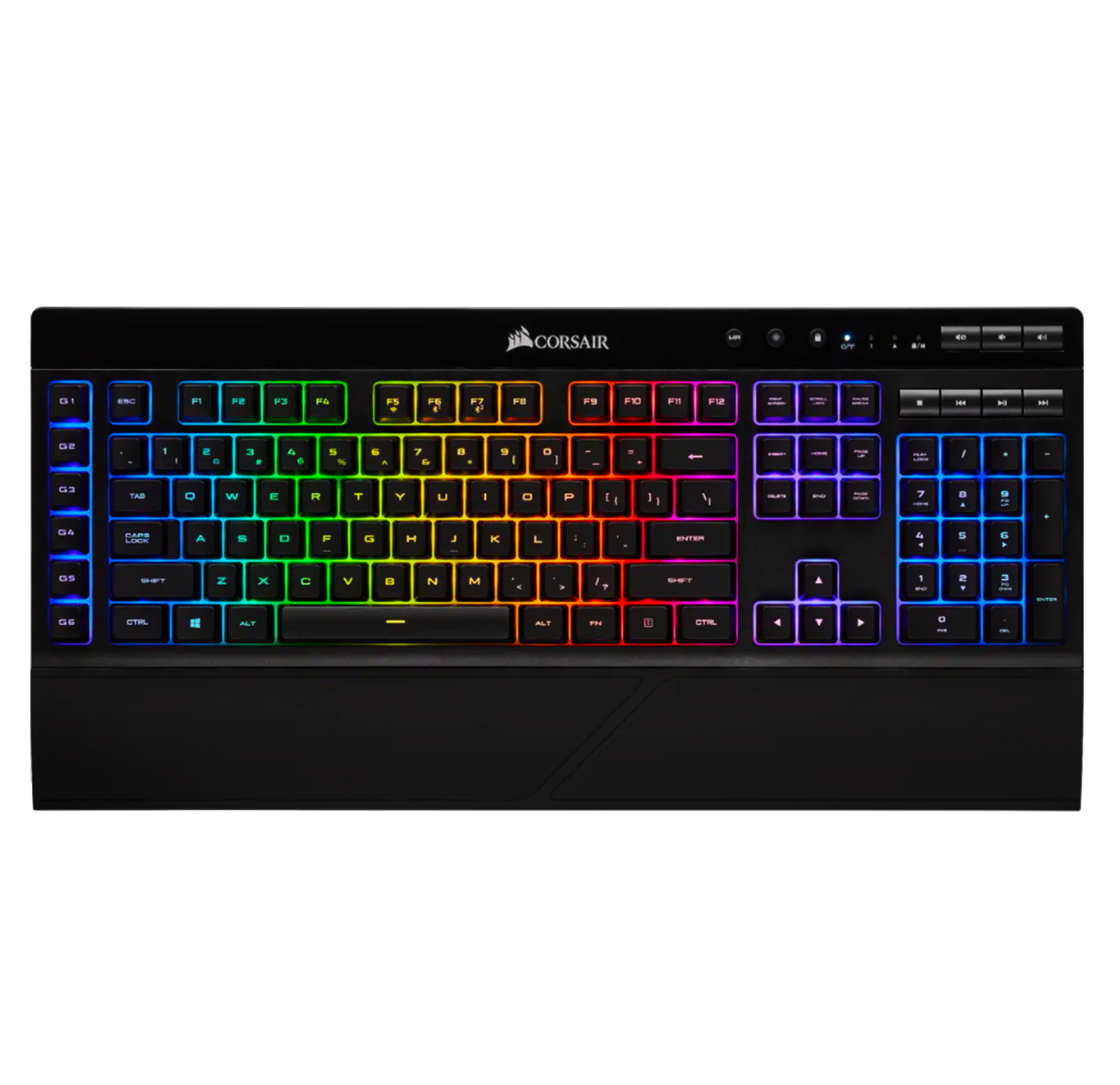 Corsair K57 RGB CAPELLIX Wireless Gaming Keyboard - Black