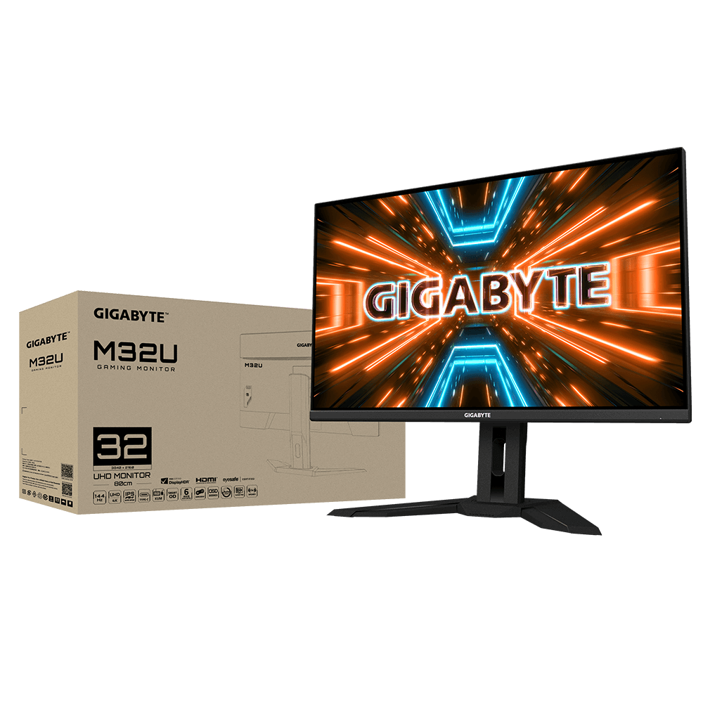Gigabyte M32U 31.5" 4K UHD IPS 144Hz Gaming Monitor