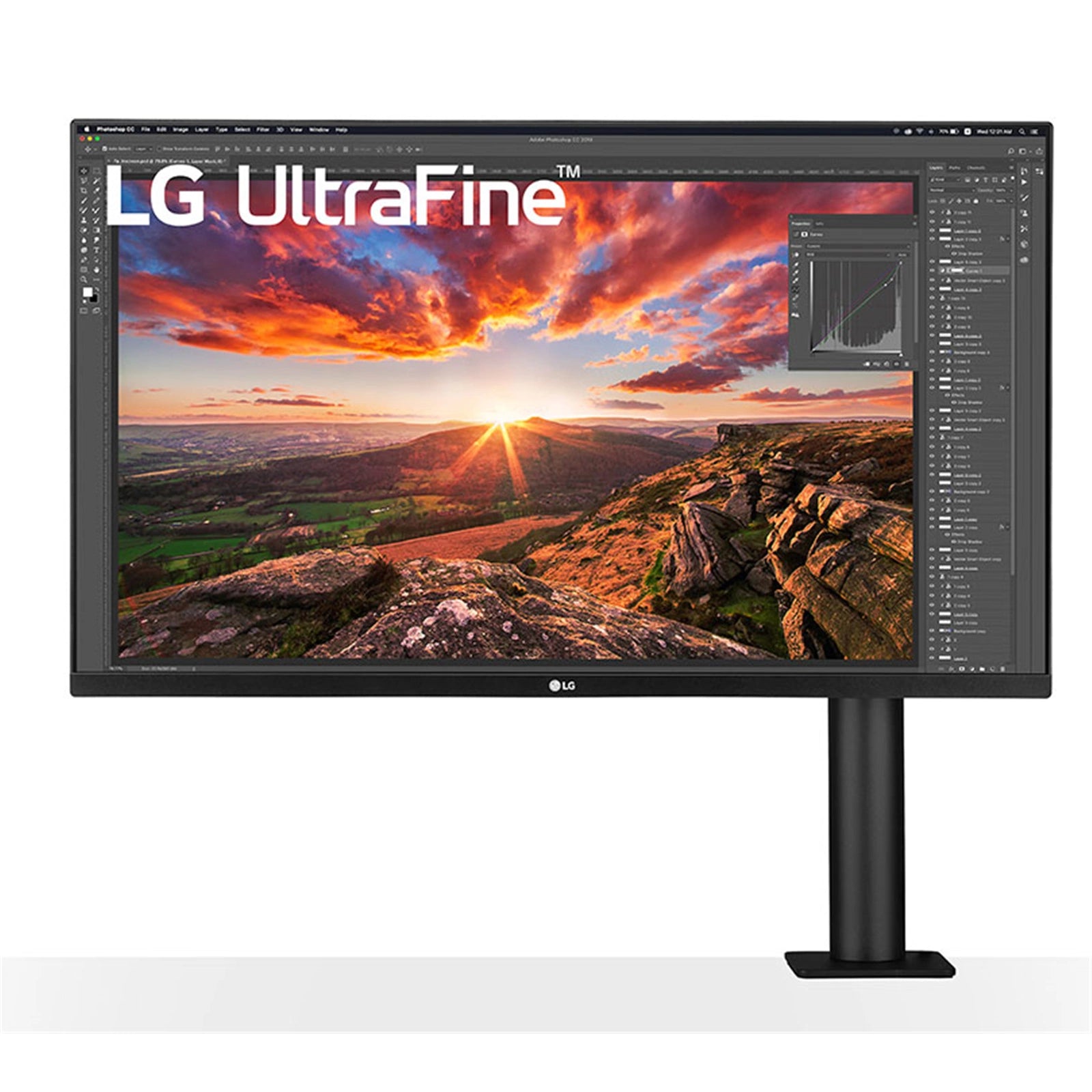 LG 32UN880-B Class Ultrafine 32" 4K UHD IPS 60Hz Professional Monitor