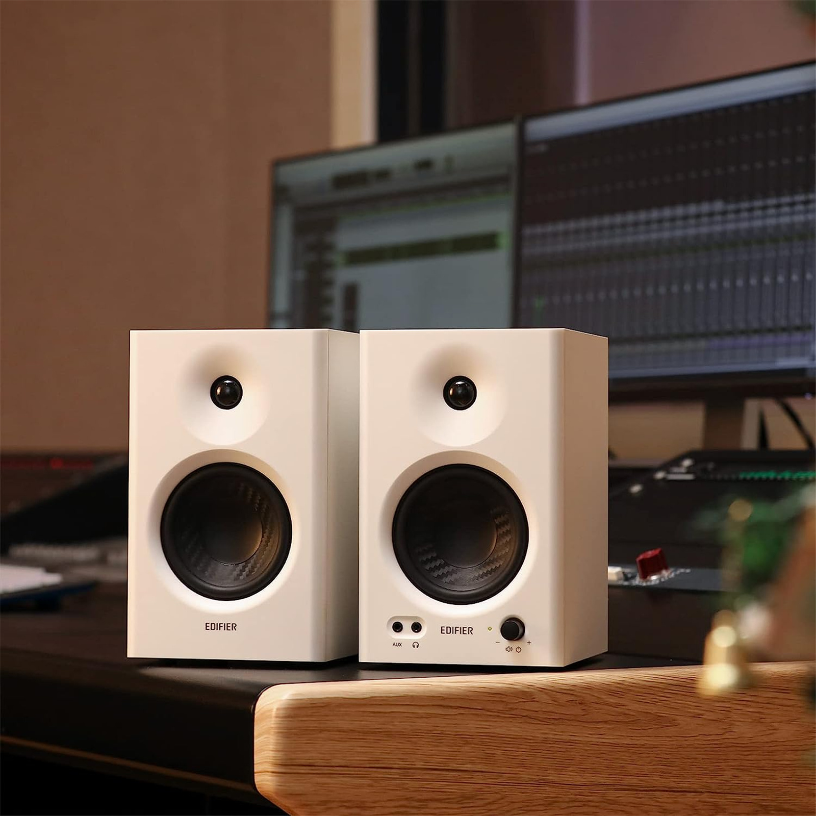 Edifier MR4 4" 42W Dual Studio Speaker System - White