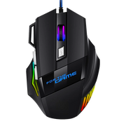 G6 USB Wired Gaming Mouse – 7-Button RGB Ergonomic Design
