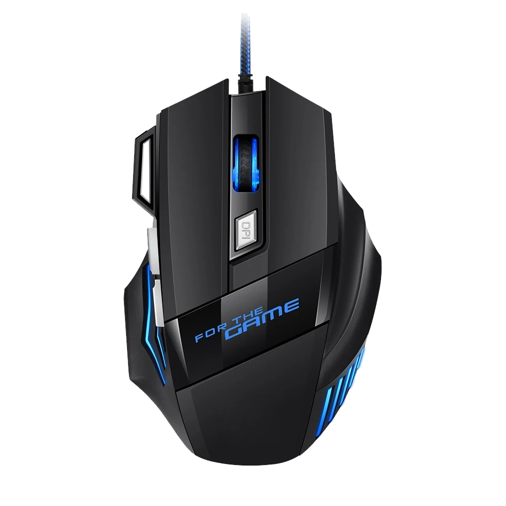 G6 USB Wired Gaming Mouse – 7-Button RGB Ergonomic Design
