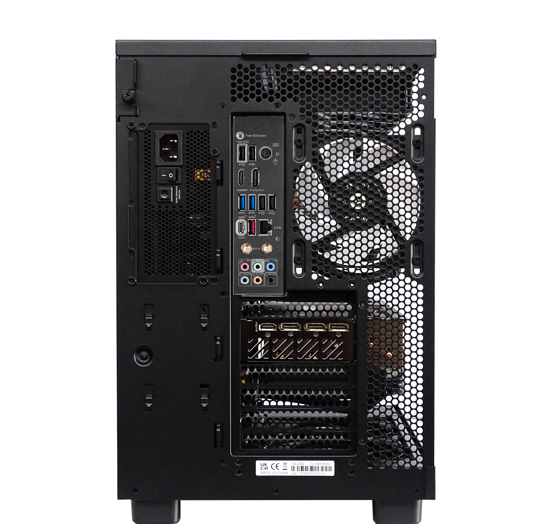 TITAN Gaming PC - RTX 5090 + i9 14900K + 128GB DDR5 + 4TB NVMe + 8TB HDD